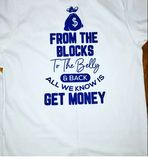 RICH FELON APPAREL "All we know is get Money" Tee
