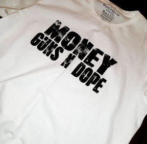 Rich Felon Apparel "Money, Guns, n Dope" Tee