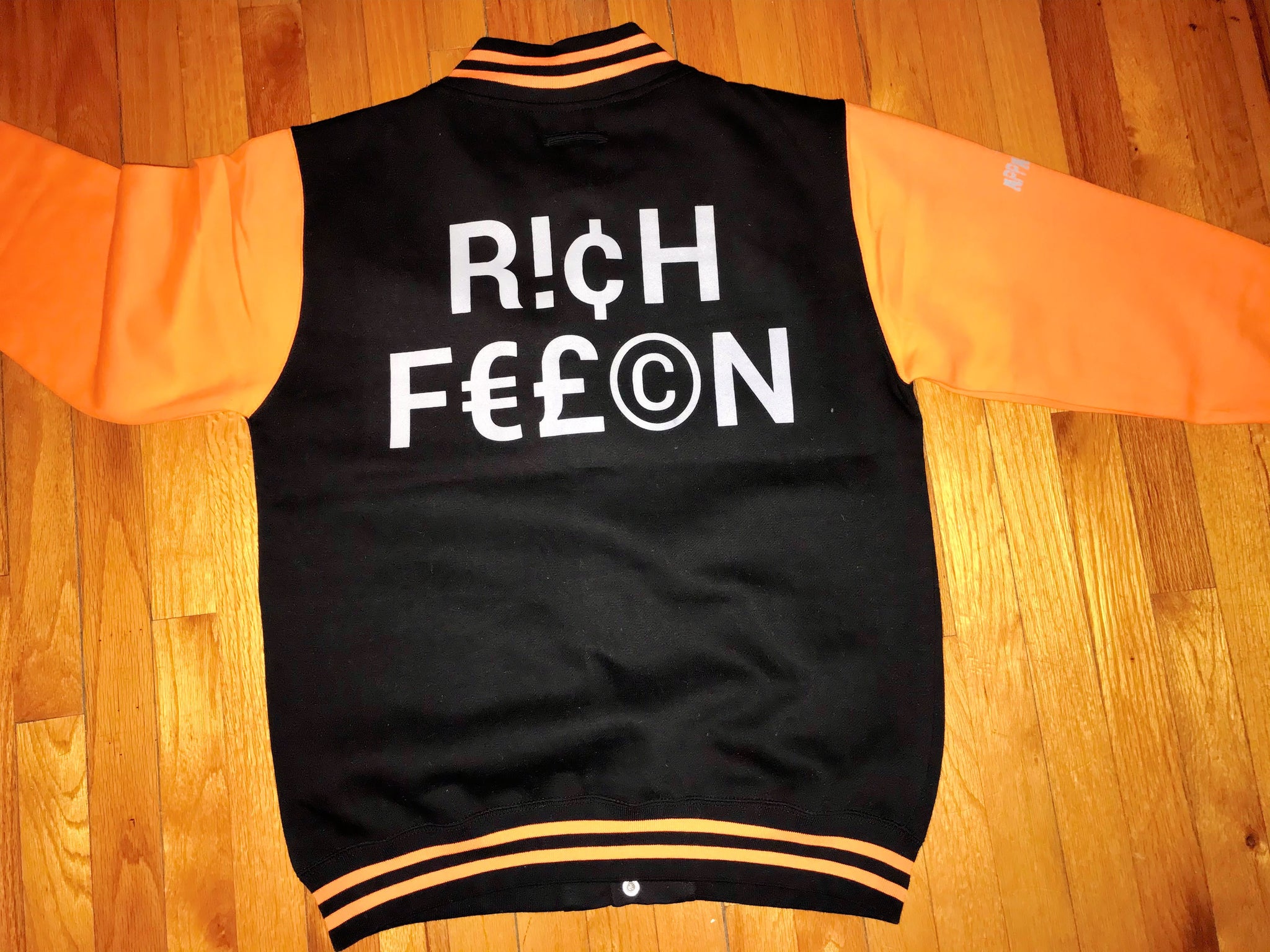 BMORE "RICH FELON APPAREL" VARSITY JACKET